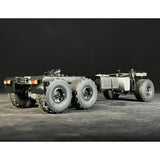 JDM-218B 1/14 6*6 Radio Controlled Off Road Tractor Truck Kit Metal Chassis Differential Locks RC Lorry Model Plastic Car Shell