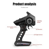 SCY 16101 1/16 4x4 Radio Controlled Monster Truck RC Off-Road Car Muti-Terrain Brushed Motor ESC Light Battery RTR Vehicle Model