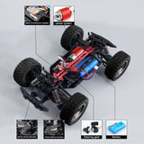 PVC 1/16 AWD Radio Controlled Electric Off Road Car SCY 16103 RC Model Vehicle 390 Brushed Motor 30A ESC 38KM/H Shock Absorber