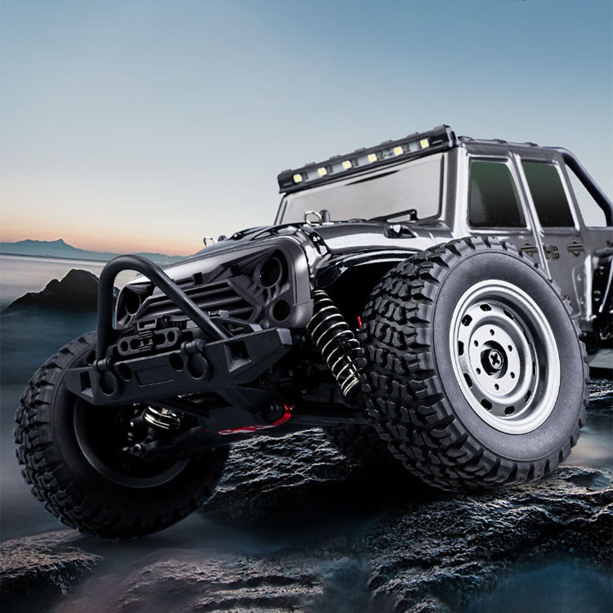PVC 1/16 AWD Funkgesteuertes Elektro-Geländeauto SCY 16103 RC-Modellfahrzeug 390 Bürstenmotor 30A ESC 38KM/H Stoßdämpfer