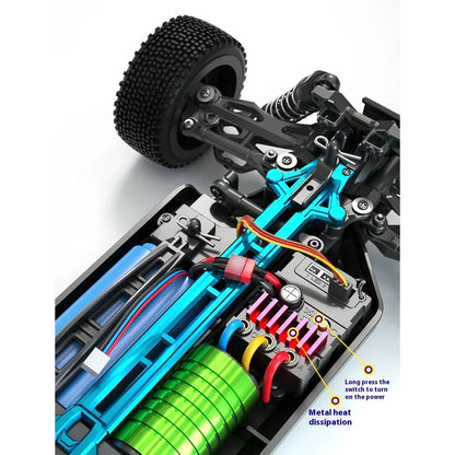 1/16 SCY 16201Pro 4X4 Funkgesteuertes Geländefahrzeug RC Elektroauto Federdämpfung Metall CVD Antriebswelle Hochgeschwindigkeitsmodell
