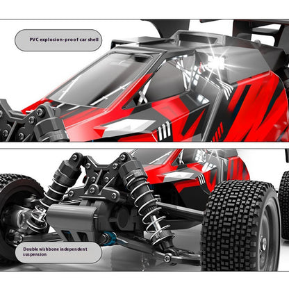16202Pro 1/16 RWD Ferngesteuertes Geländefahrzeug SCY 35A ESC Spritzwassergeschützt 17G Servo Elektrisches Multi-Terrain RC Modellauto LED-Licht