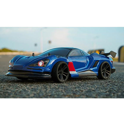 SCY 16301 1/16 4WD Ferngesteuertes Driftauto RC-Modell Elektrofahrzeug Sieben Modi Lichtsystem Batterie RC390 Bürstenmotor
