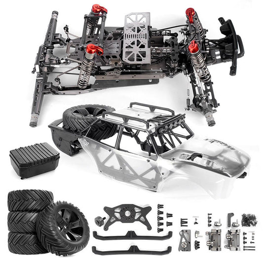 In Stock TOUCAN RC HOBBY 1/5 RC Off Road Car GR1 Pro Kit Metal Chassis PC Shell DIY Radio Controlled Rock Crawler Model 9Inches Wheel No Electronic Parts