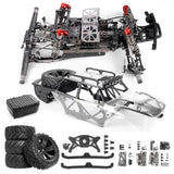 1/5 RC Off Road Car GR1 Pro Kit Metal Chassis PC Shell DIY Radio Controlled Rock Crawler Model 9Inches Wheel No Electronic Parts