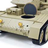 1/16 RC Battle Tank CoolBank Crusader MK III 2.4G Remote Control RTR Military Tank Model 360degree Turret Rotary Smoke Sound Lights