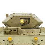 1/16 RC Battle Tank CoolBank Crusader MK III 2.4G Remote Control RTR Military Tank Model 360degree Turret Rotary Smoke Sound Lights