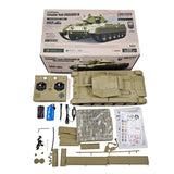 1/16 RC Battle Tank CoolBank Crusader MK III 2.4G Remote Control RTR Military Tank Model 360degree Turret Rotary Smoke Sound Lights