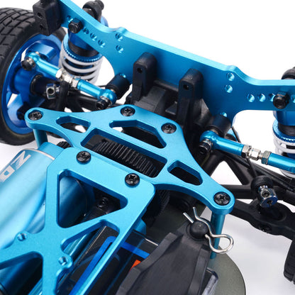 ZD Racing 1/10 50KM/H Radio Controlled On Road Car 10426 TC-10 Pirates3 4WD Electric High Speed RC Touring Vehicle Battery