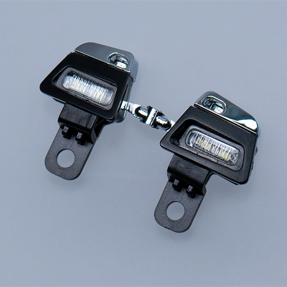 Plastic LED Built-in Spotlight for 1/14 DIY RC Tractor Truck FH16 XL750 Construction Car 56360 56362 56375 Road Rescue Vehicle Model