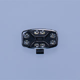 Plastic LED Lamp Spotlight for 1/14 DIY RC Tractor Truck 770S 3363 FH16 Hydraulic Dumper Loader Trailer Crawler Car Model