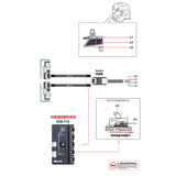 3-5V Plastic Roof Interior LED Light for DIY TAMIYA 1/14 RC Tractor Truck 770S 56368 56371 Remote Control Lorry Car Model