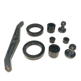 Full Metal Tracks for 1/14 Radio Control Hydraulic Bulldozer JDM-98 RC Engineering Vehicles DIY Model Optional Upgraded Part