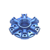 CNC Aluminum Spoke Front Rear Wheel Hub for 1/14 TAMIYA RC Tractor Truck King Hauler 56379 56366 56344 56356 Model Lorry Upgrade Part