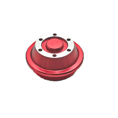 CNC Aluminum Spoke Front Rear Wheel Hub for 1/14 RC Tractor Truck 56379 56366 56344 56356 Model Lorry Upgrade Part
