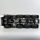 1/14 8x8 Remote Control Tractor Truck 2Speed Transmission RC Lorry Engineering Vehicle Metal Chassis Light Sound System