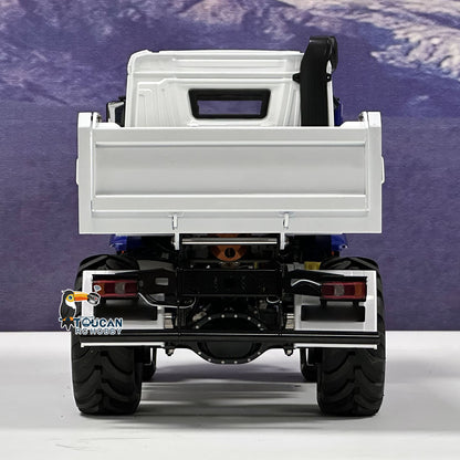 TOUCAN RC HOBBY 3363 MD 1/14 4x4 Metal Remote Control Hydraulic Dumper 2Speed Gearbox Differential Locks RC Tipper Model ST8 Radio Light Sound