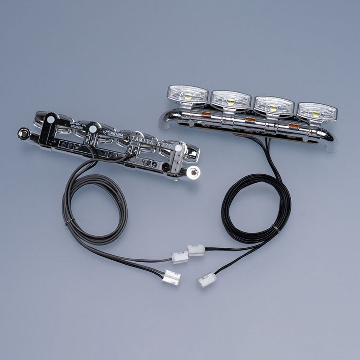1/14 Kunststoff-Vorderseite 5V Scheinwerfer für DIY Tamiya SC 770S Fernbedienung Traktor LKW 56368 56371 RC LKW Auto Modell Teile