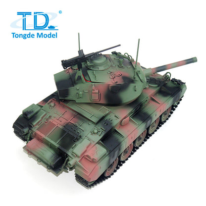 TOUCAN RC HOBBY Tongde M24 Chaffee 1/16 Remote Control Light Tank Infrared Combating System Turret Rotate
