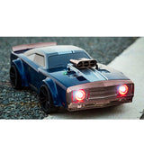RC Drift Car Q142 1/16 2,4G Fernbedienung 4WD High Speed Muscle Car 35km/h RTR Fahrzeug Bürstenmotor LED Angel Eyes Batterie