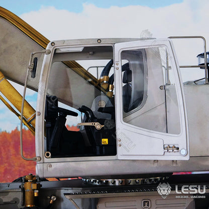 TOUCAN RC HOBBY 1/14 LESU RC Metal Hydraulic Aoue ET30H Wheeled Excavator Model Pump Cabin Sticker Display Grapple Ripper Bucket Scraper Compactor