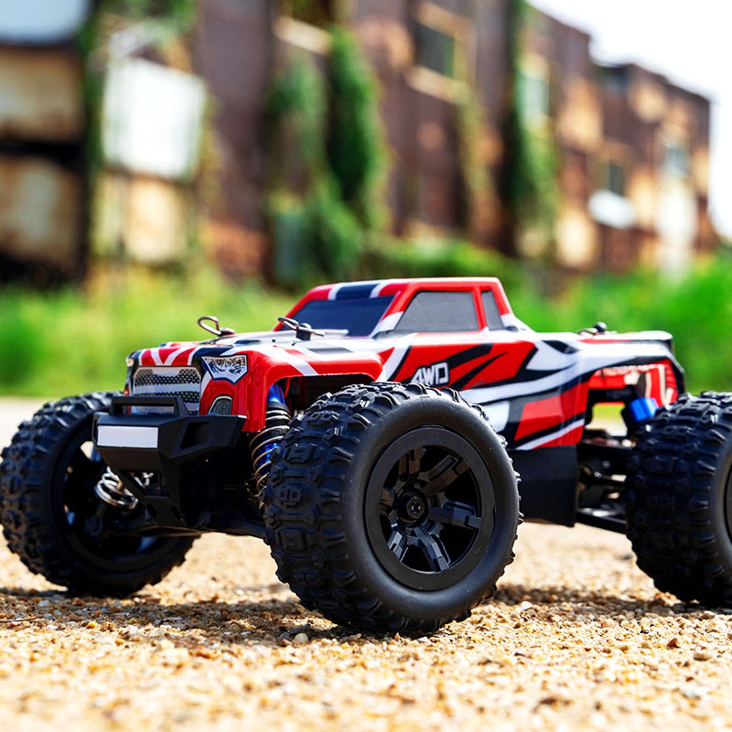 1/20 Fernbedienung Hochgeschwindigkeits-Geländewagen 40km/h 2,4G RC 4WD Auto C8811 Bürstenloser Motor ESC Heberad Metallwelle RTR
