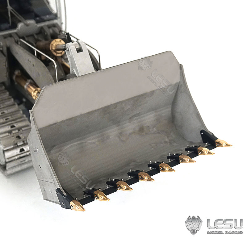 TOUCAN RC HOBBY LESU LR636 1/14 Metal Hydraulic RC Wheel Loader Model with Sound Light System for Construction Vehicle Enthusiast Backyard Fun