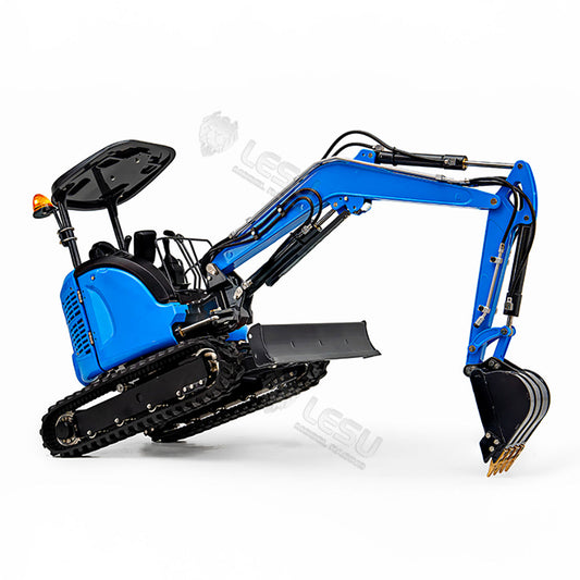 TOUCAN RC HOBBY LESU PC30 1/14 Metal RC Hydraulic Excavator B0003 KIT/PNP Mini Digger 6CH Reversing Valve System Brushless Motor Lighting for Hobby Collectors