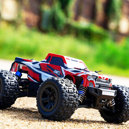 1/20 Fernbedienung Hochgeschwindigkeits-Geländewagen 40km/h 2,4G RC 4WD Auto C8811 Bürstenloser Motor ESC Heberad Metallwelle RTR