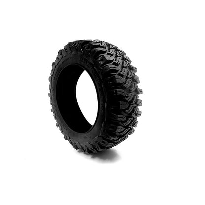 Metall Silber Ice CNC Felge Radnabe Vorderachse Schutzplatte 2,8 Zoll M/T Hochleistungsreifen für RC 1/6 SIXER1 Crawler Car