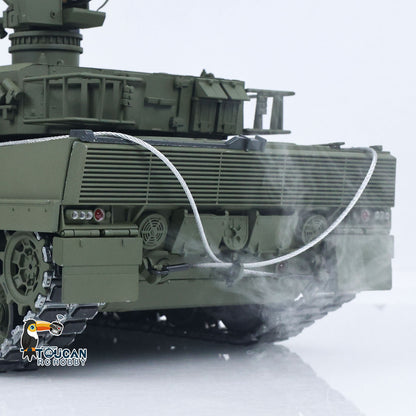 In Stock TOUCAN 1/16 Metal Remote Control Tank 3889 German Leopard A6 Turret 360 Rotation Barrel Recoil and Lifting System Elevation Smoke Unit
