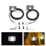 2,2 V-3 V Kunststoff-LED-Scheinwerferlampe für DIY TAMIYA 1/14 RC Traktor-LKW-Crawler Offroad-Auto Baggerlader Planierraupen-LKW-Modell