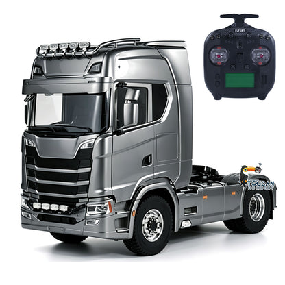 TOUCAN RC HOBBY MD 1/14 4x4 Metal Remote Control Tractor Truck 770S 2Speed Gearbox Differential Locks RC Lorry Car ST8 Radio Lights Sounds