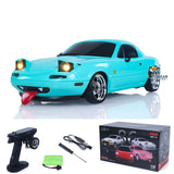 Fast Free Shipping LDRC LD1804 1/18 2.4G 4X2 Remote Control Drift Car Brushed Motor ESC Servo Light System RC Racing Vehicle Assembled Toys RTR