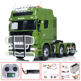 TOUCAN Painted Assembled 8X8 Metal Chassis 1/14 Heavy RC Tractor Truck RTR Radio Control Car Smoke Unit