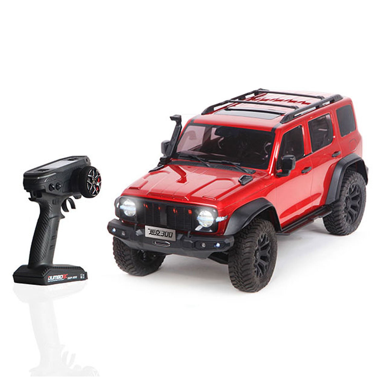 TRACTION HOBBY 1/8スケール TANK300【赤】RTR Traction Hobby 1/8 Tank300 Competitive Edition Remote Control Rock