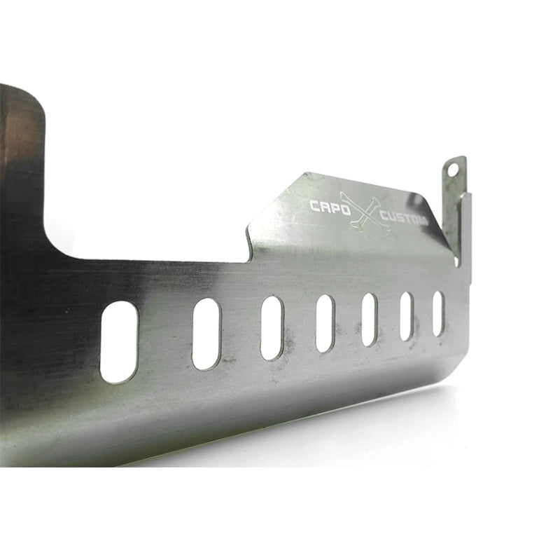 Metall Silber Ice CNC Felge Radnabe Vorderachse Schutzplatte 2,8 Zoll M/T Hochleistungsreifen für RC 1/6 SIXER1 Crawler Car