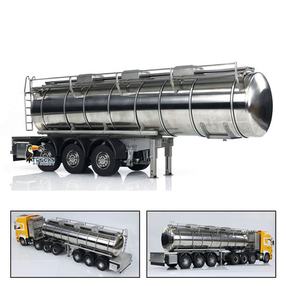 1/14 Metall 6 * 6 Auflieger Kraftstofftank für RC Traktor LKW Transport Anhänger Funksteuerung Modell