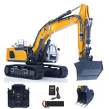 1:14 Hydraulic RC Excavator Remote Control for Model 945 with PL18EV Radio System 5CH Reversing Valve Bucket Quick Coupler