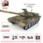 Henglong 1/16 TK7.0 Profession Russian T90 RC Tank 3938 with Red Eyes 360 Degrees Turret Smoke Infrared Combat Metal Sprockets Idlers Road Wheels