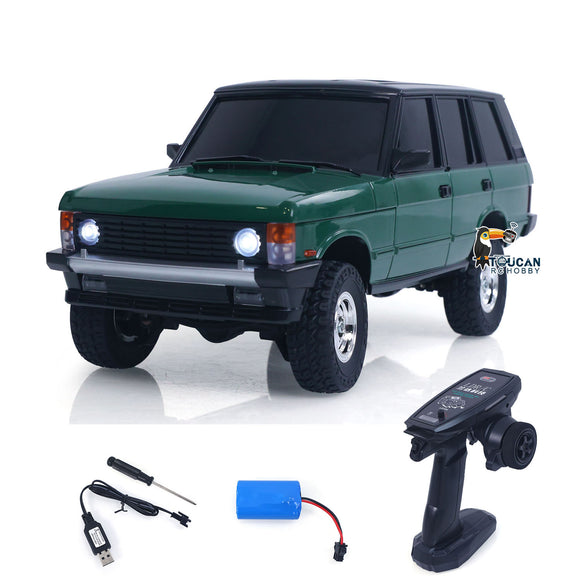1/18 2.4G RC Rock Crawler Car LDRC LD18401 4WD Remote Control Climbing Car Simulation SUV Vehicles Brushed Motor ESC Servo RTR