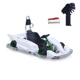 1/10 Plastic RC Go-Kart JDM 298B KIT Radio Controlled Electric Racing Car Unlimited Retrofit DIY Model for Adult Advanced Player