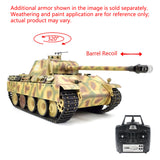 Henglong RTR 1/16 7.0 RC Tank German Panther G 3879 Steel Gearbox BB IR Sound Smoking 2.4G Radio 1800MAH Battery 320 Degree