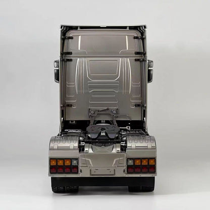 1/14 Remote Control Tractor Truck 770S Differential Locks 2Speed Gearbox 4WD RC Lorry Car for Trailer Lights Sounds