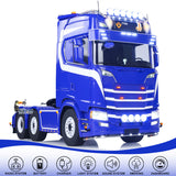 TOUCAN 770S 1/14 RC Tractor Truck 6X6 Metal Chassis Axle Locks RTR 3Speed Lorry Car Smoke Sound Light Unit Cabin Suspension ST8