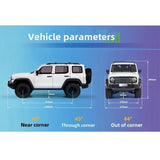 Traction Hobby 1/8 Tank300 RC Off-Road Vehicle Hard Shell 4WD 2WD Electric Remote Control Climbing Car Crawler Axle Lock 2Speed