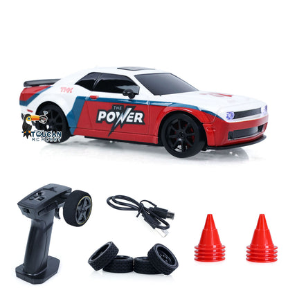 TOUCAN RC HOBBY JIABAILE 3612 4WD Plastic 1/36 RC Drift Car Gyroscope Indoor Outdoor Mini Racing Vehicles Model LED Lights Battery 2.4G Radio