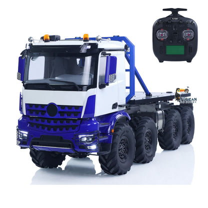 1/14 8X8 RC Rock Crawler BZ 3363 Funkgesteuertes Geländewagen-Modell mit Achsverriegelung, fließendem Wasserlicht, Heckwinde, keine Batterie
