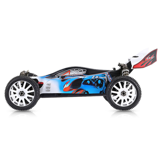 TOUCAN RC HOBBY 19.1 Inches ZD Racing 1/8 2.4G RC Off Road Vehicle 9072 V2 4X4 Radio Control Buggy RTR Independent Suspension Tail Wing