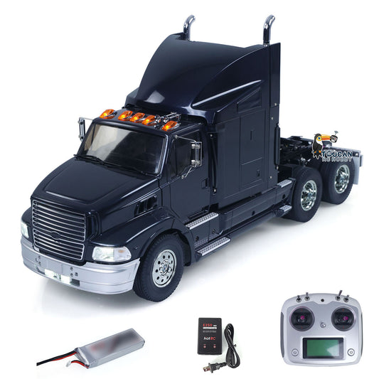 In Stock 56309 6X4 1/14 RC Tractor Truck Remote Control Lorry Car RTR 3Speed Gearbox Model Vehicle Light Sound System I6S Radio